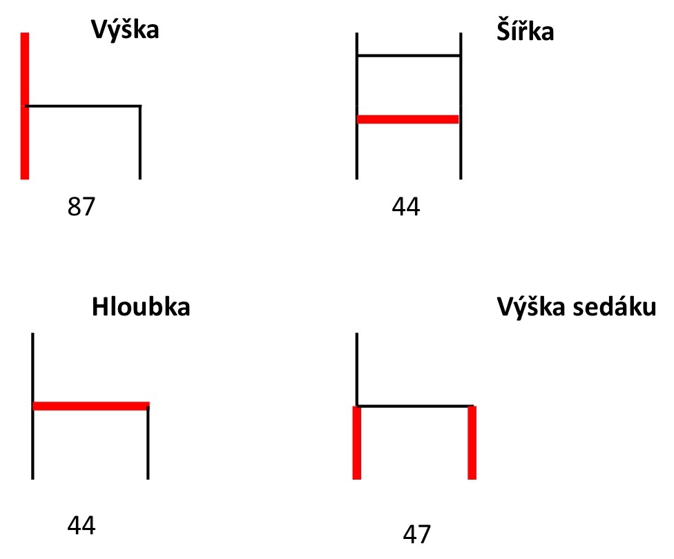 Židle-Atala-masiv
